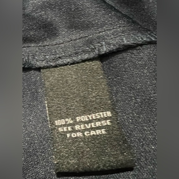 aDressing Woman Full Length Maxi Dress White/Navy Blue Size 10 - Picture 10 of 10